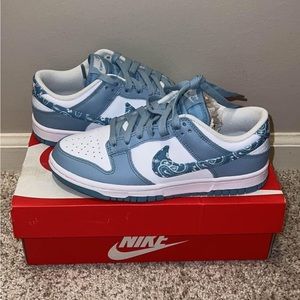 Nike Dunk Low Paisley Pack Worn Low Size 6